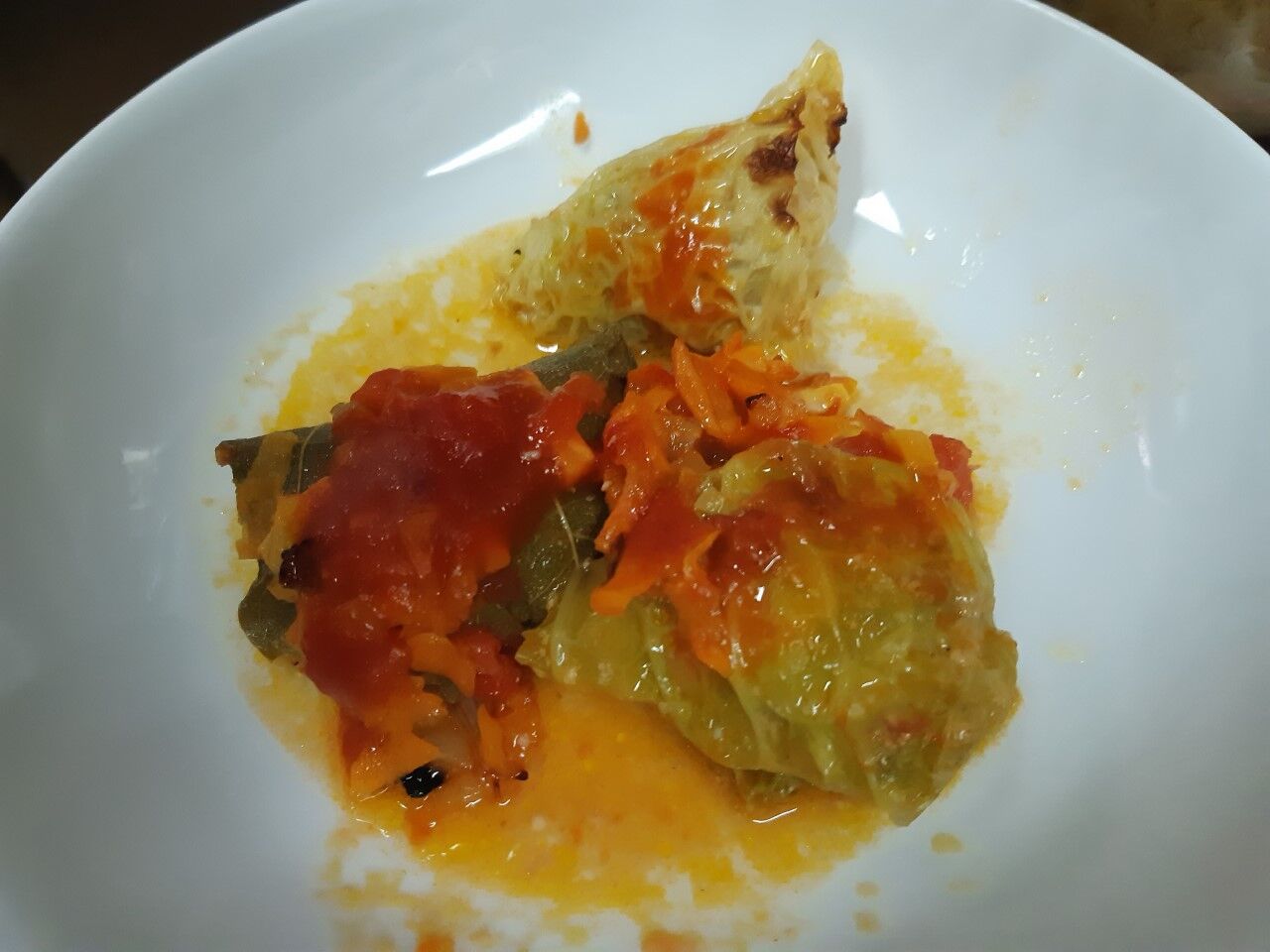 Golubtsi y Dolma (rollitos de carne, repollo y hojas de parra)