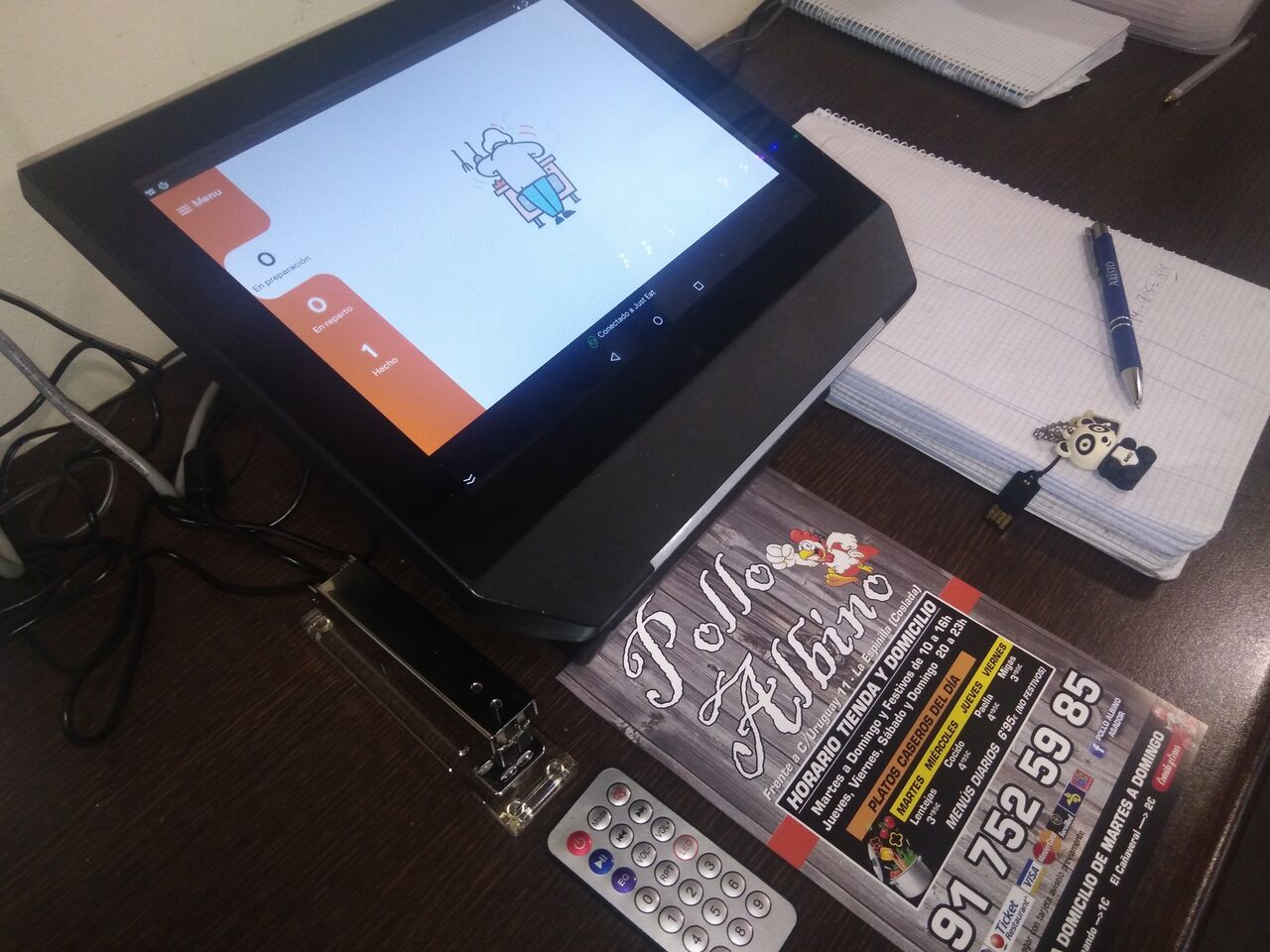 Venta también a través del just eat ??917525985 