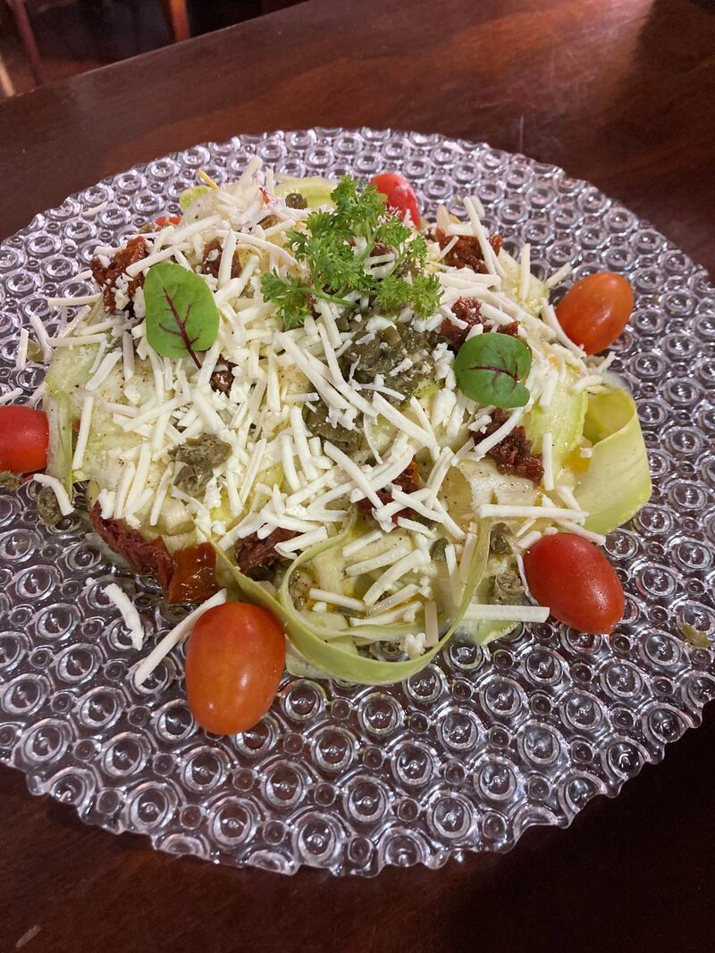 Carpaccio De Calabacin Vegano