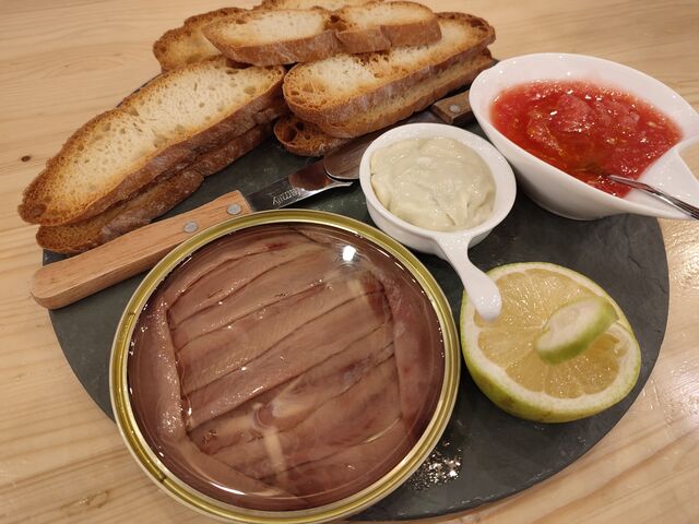 Lata anchoas cantábrico 