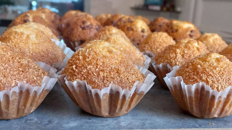 Tourtes individuelles noix coco et chocolat