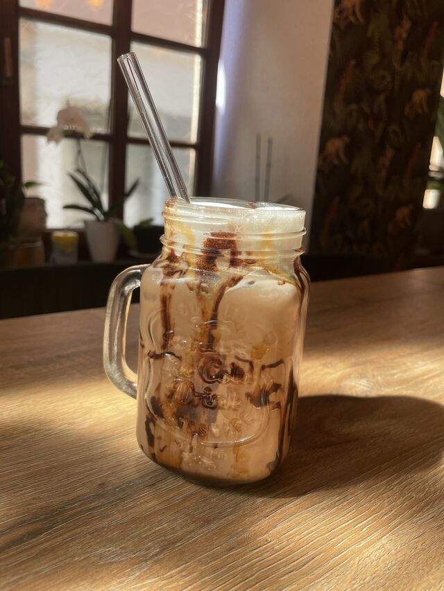 Iced Schoko-Latte