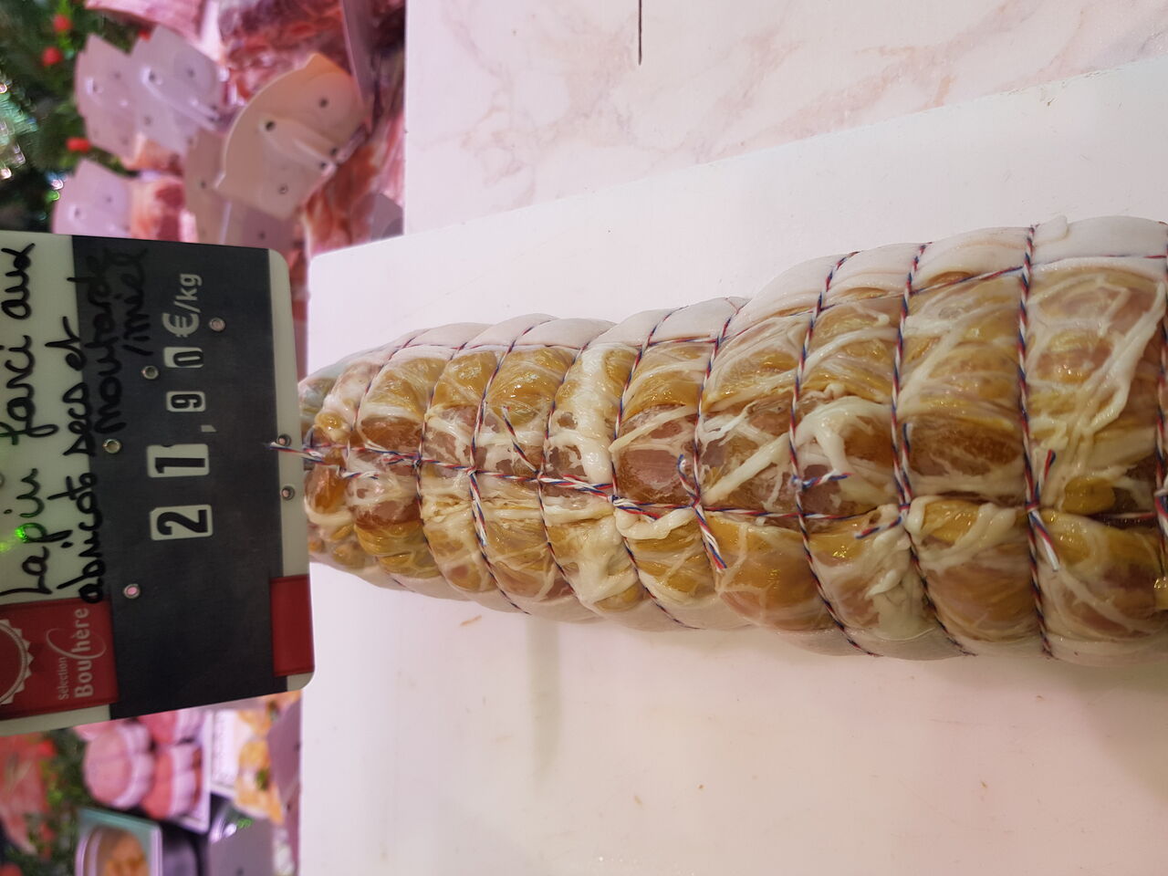 Rôti de lapin miel abricot 