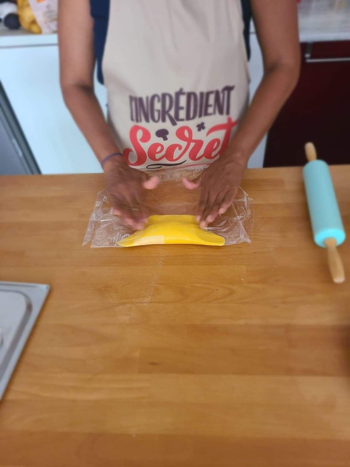 Confection des Empanadas (5): Lui donner sa forme finale