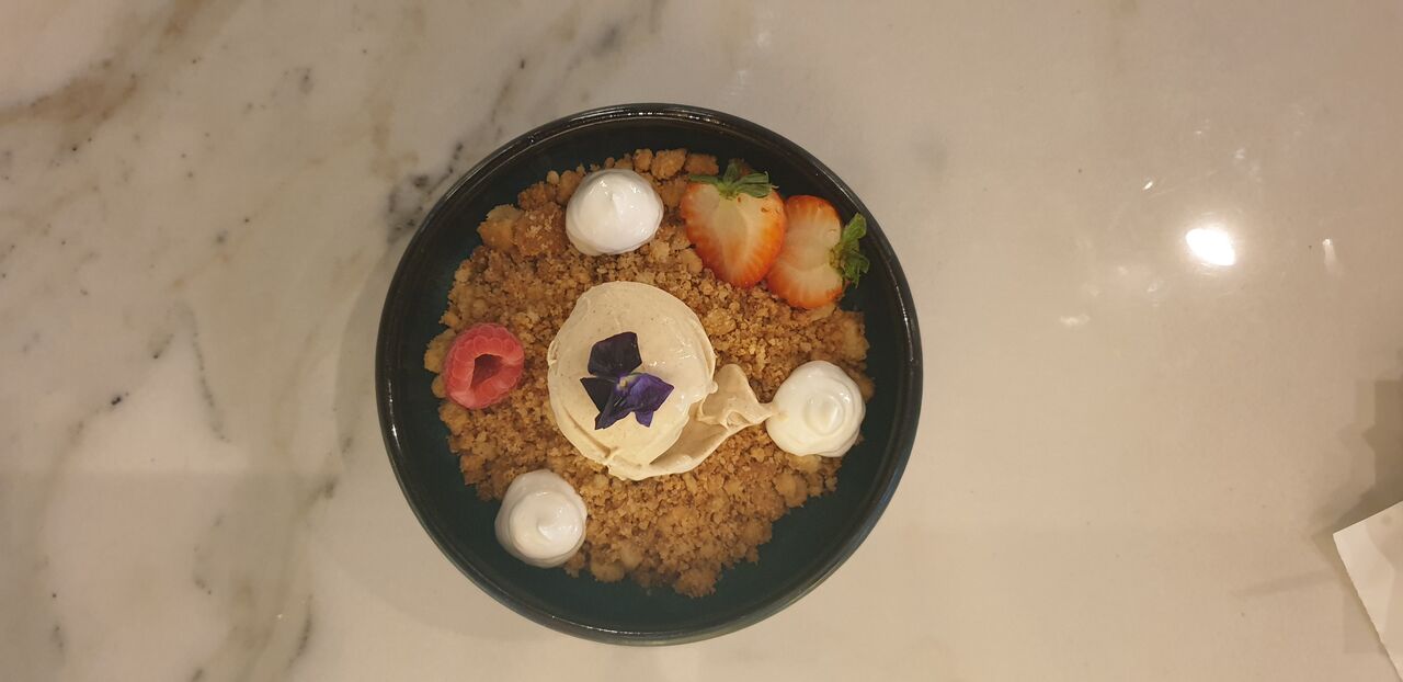 Pear Crumble