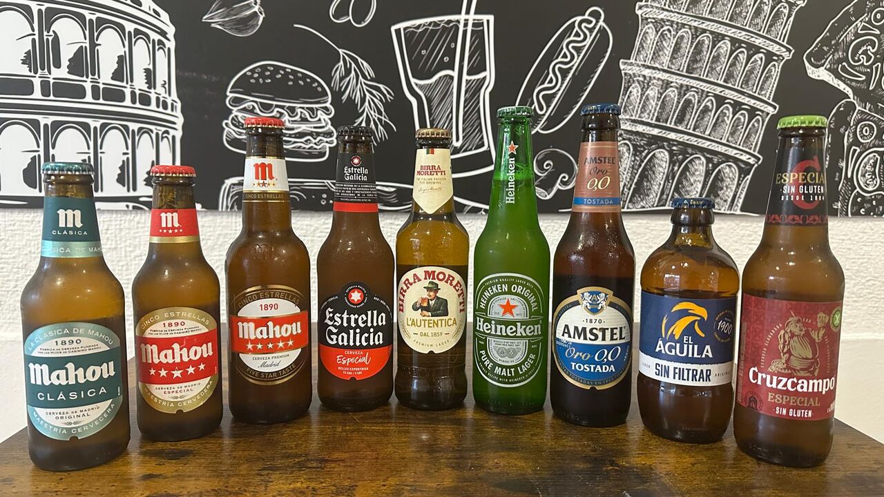 Cervezas en botella
