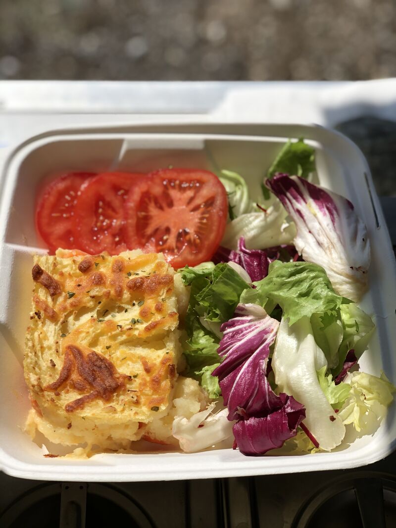 Plat du jour..Fish pie au sauce cheddar FAIT MAISON😍 Cabillaud frais au sauce cheddar, persil, carottes et pommes de terre