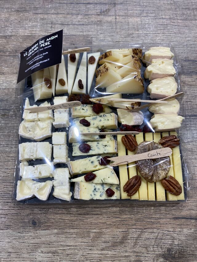 Pré découpé fromages 