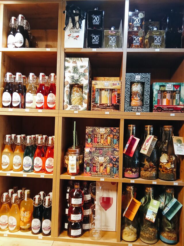 Cave à vins et spiritueux