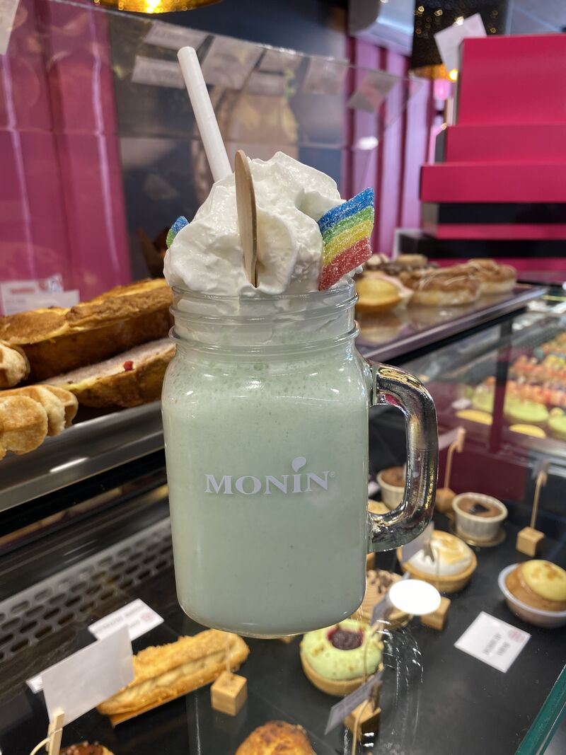 Milkshakes Banane/licorne 