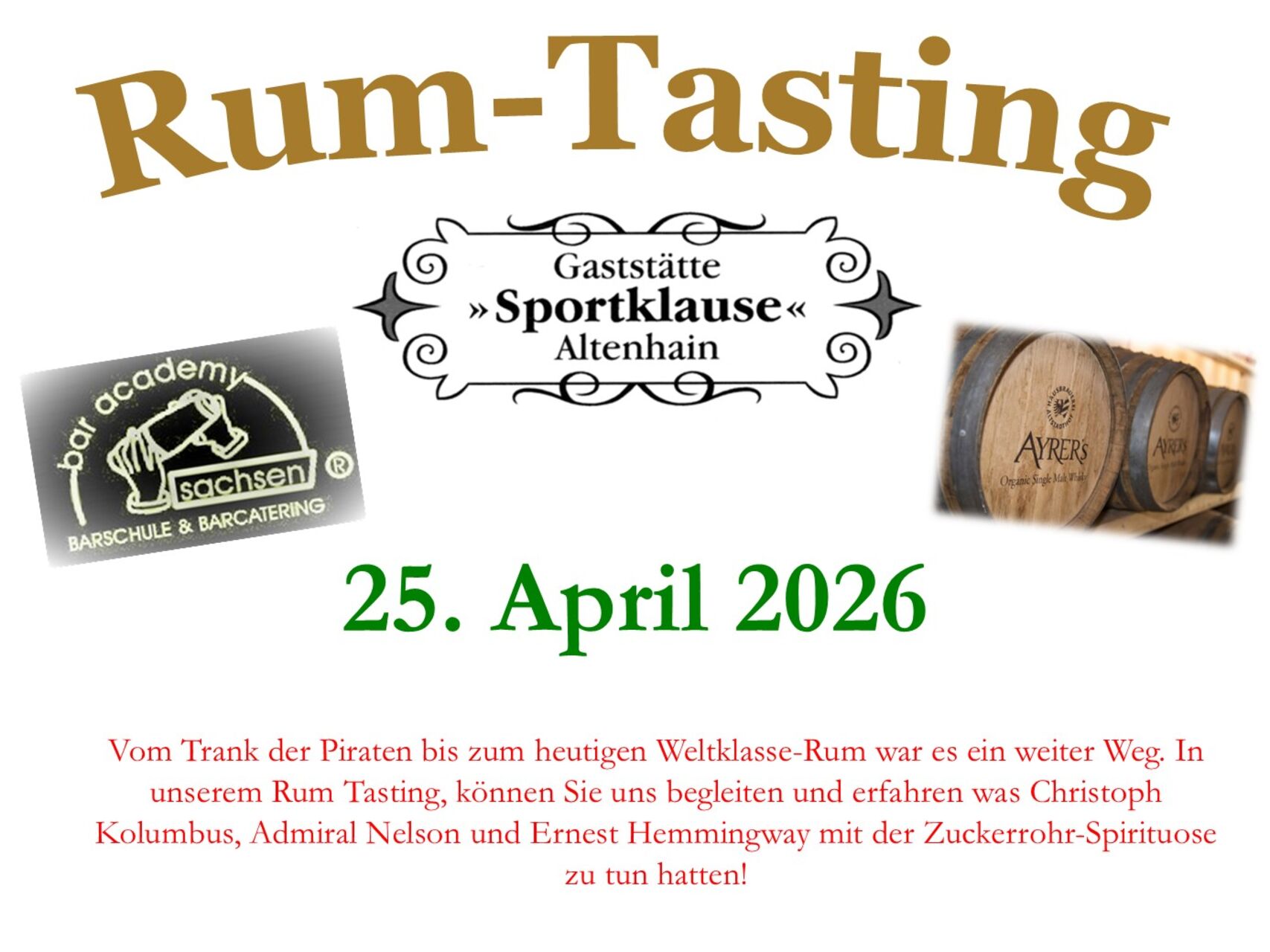 Rum-Tasting