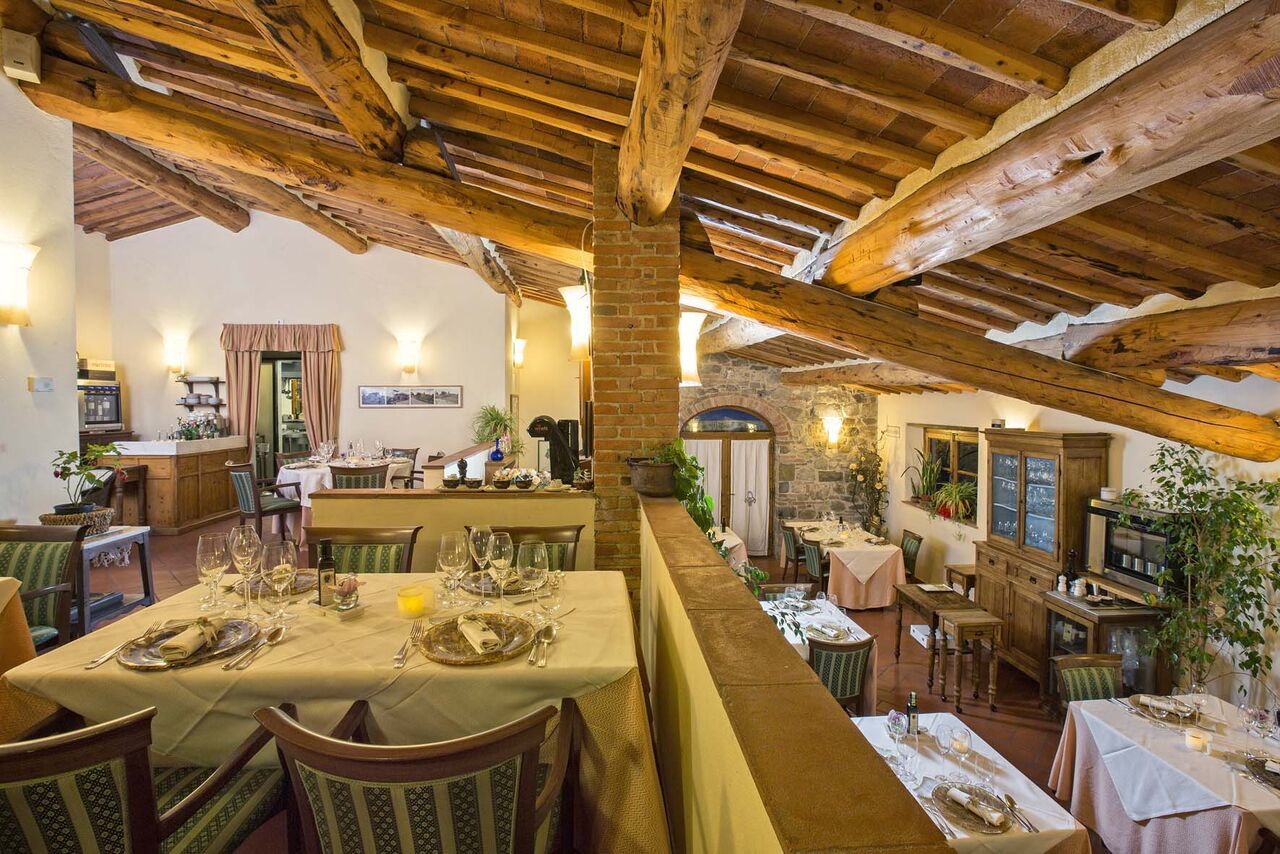 Sala interna al caminetto