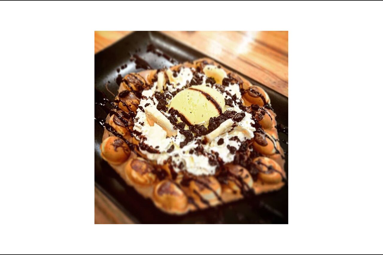 Bubble waffles