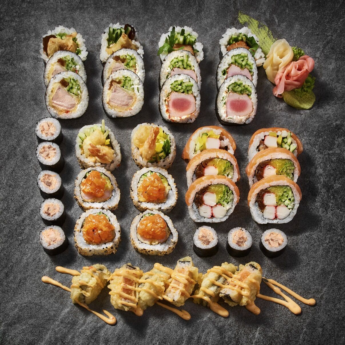 ZESTAW 7 / 38 szt. / 3-4 os. / 204 zł