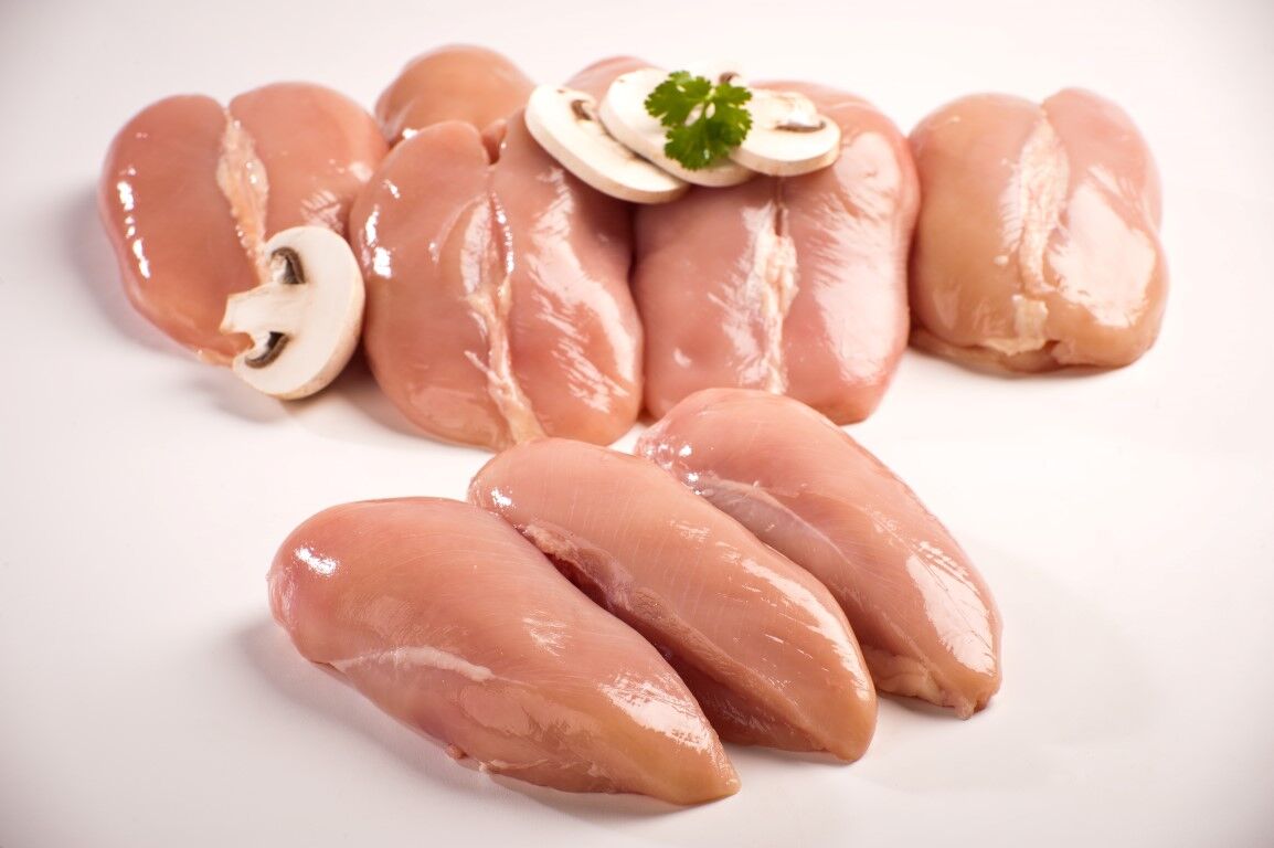 Blanc de poulet 9.90 € / kg
2 kilos 18 €