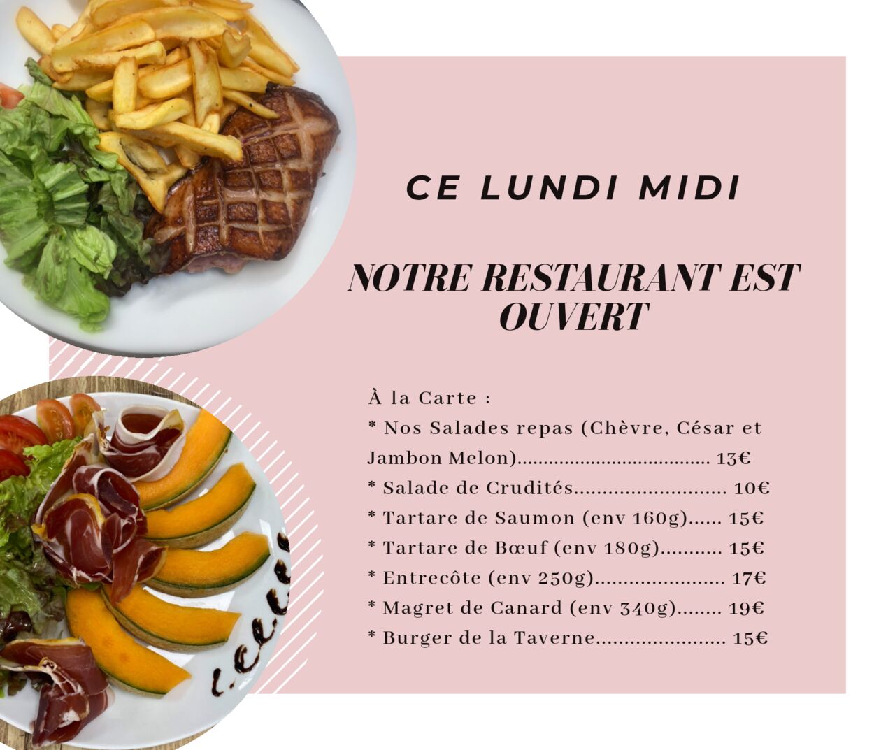 À la Carte...
