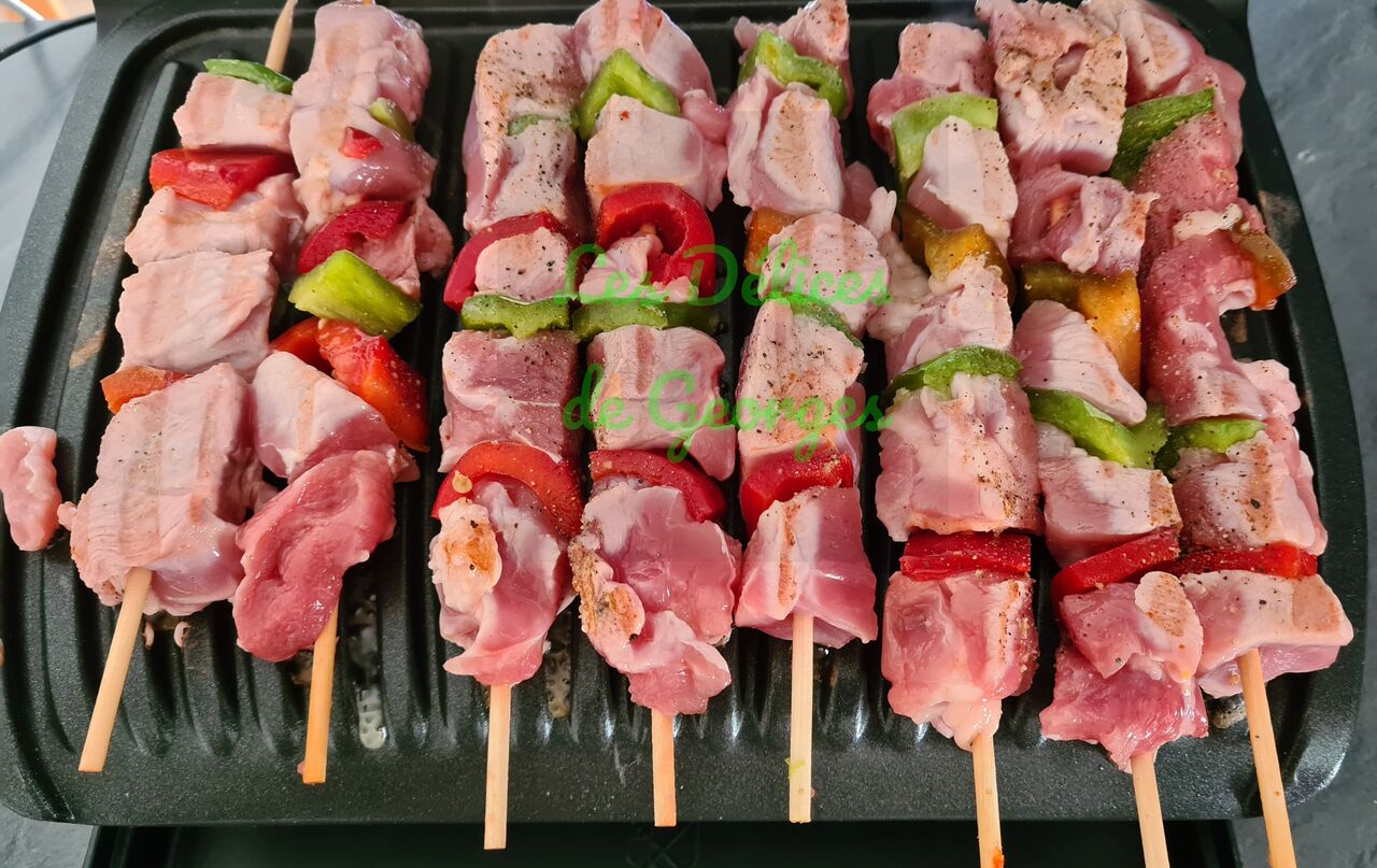 BROCHETTES DE DINDE 