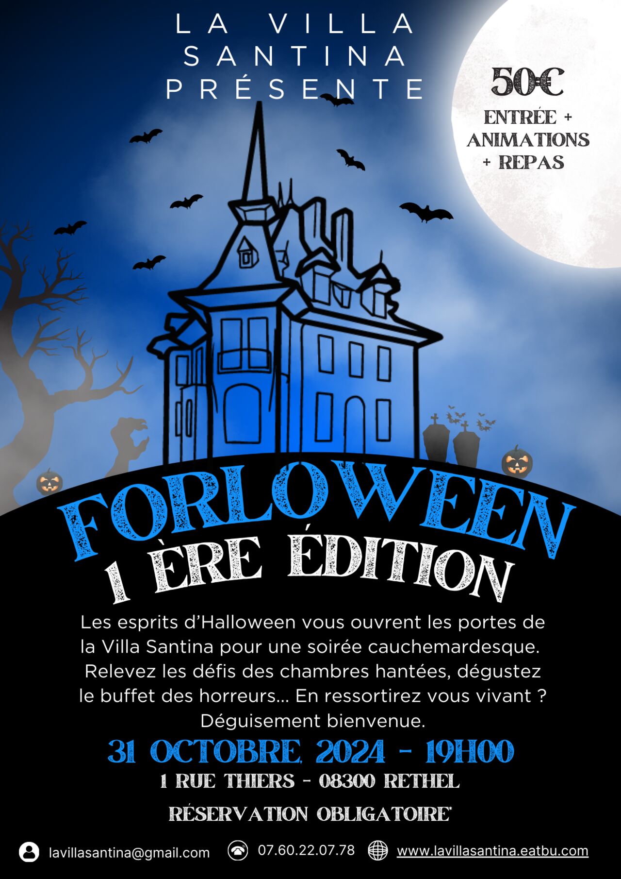 FORLOWEEN 1ER édition - 31 Octobre 2024