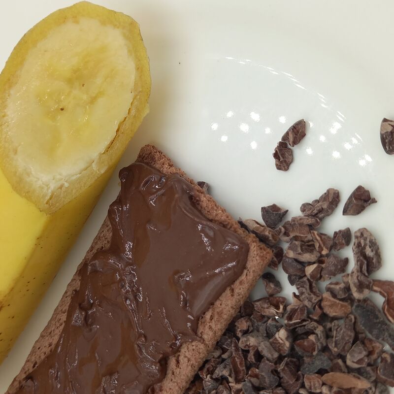 Tartinable banane et cacao cru 
