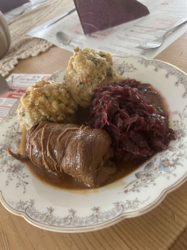 hausgemachte Rindsroulade