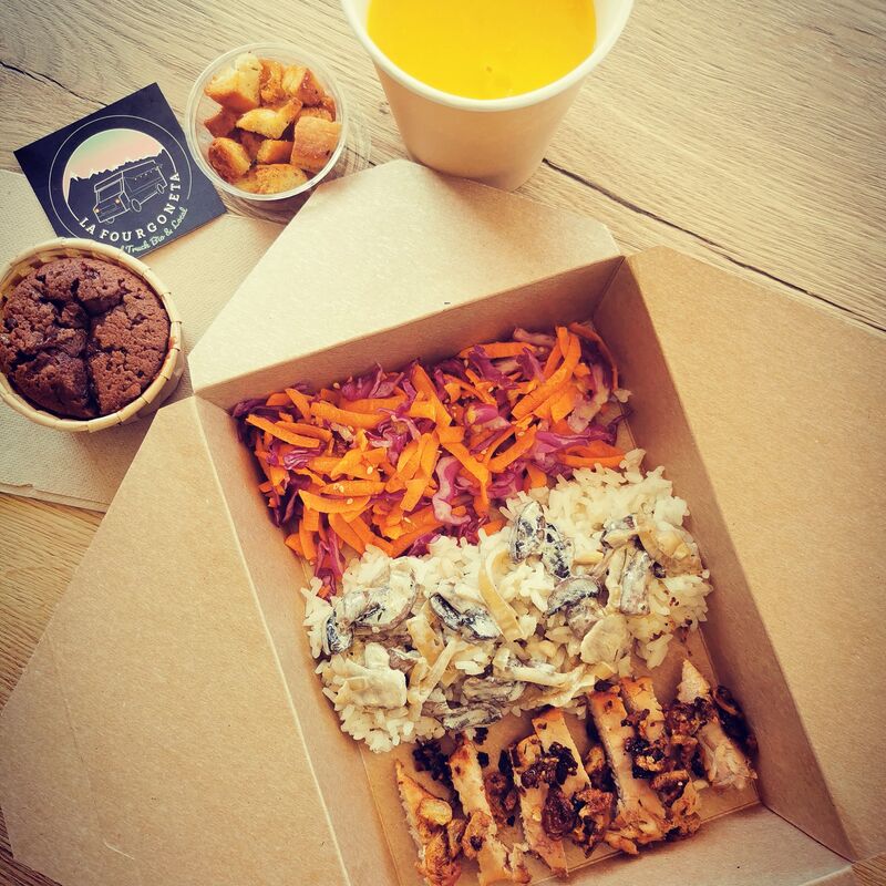 Un menu complet à 13,50€..
