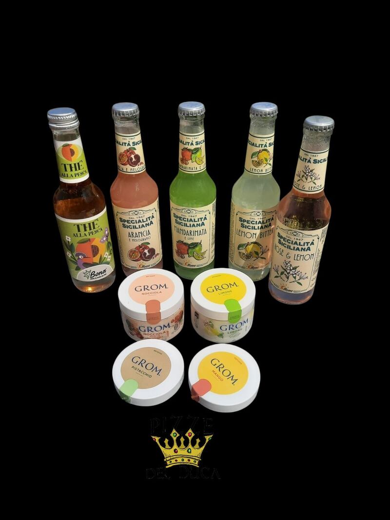 Glaces et sodas siciliens