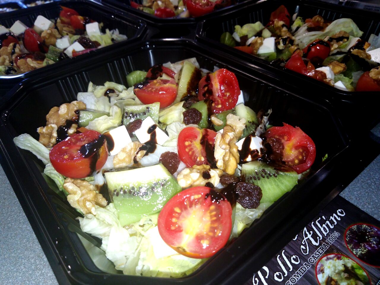 Ensalada de kiwi??❤️!! 