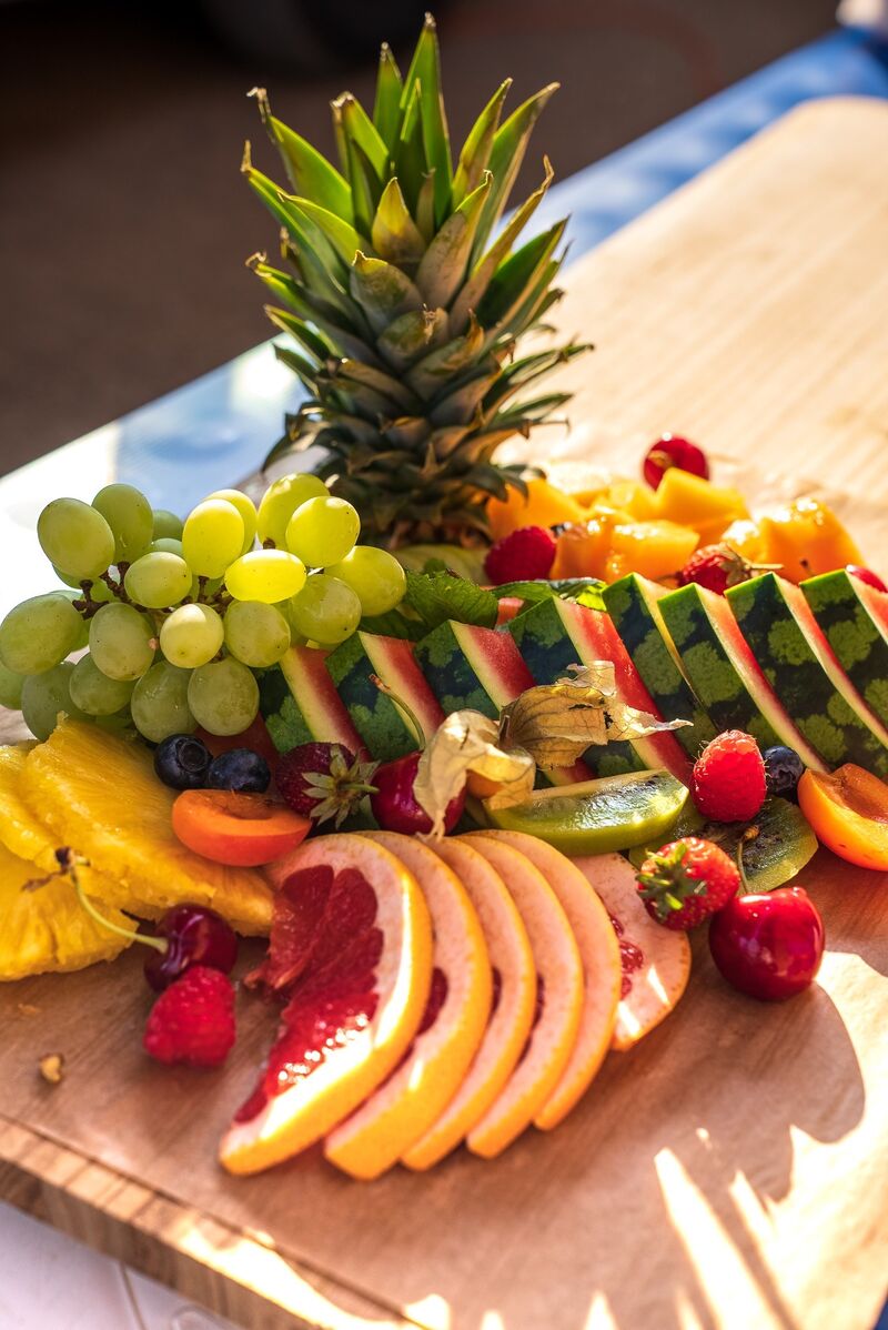 Planche de fruits de saison