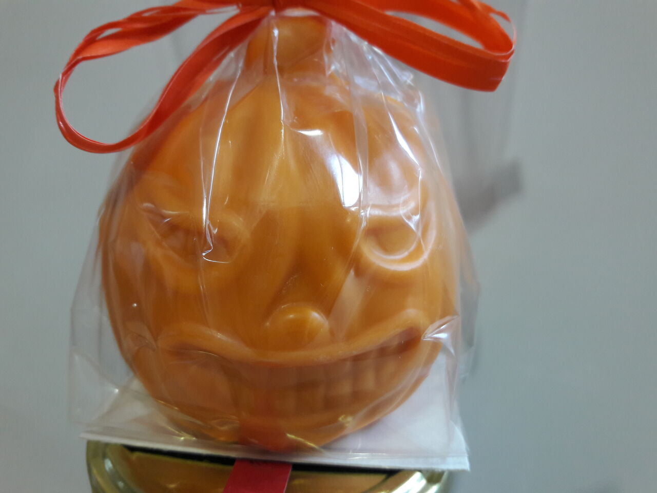 Citrouille en chocolat garnie 