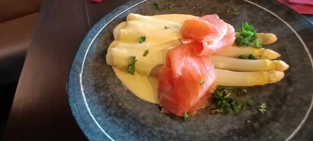 asperge zalm mousseline