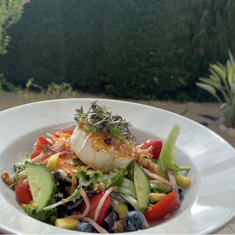 Ensalada queso de cabra 