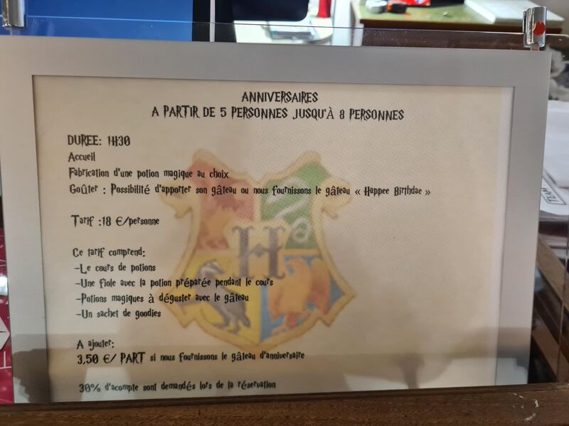 INFORMATIONS ANNIVERSAIRE