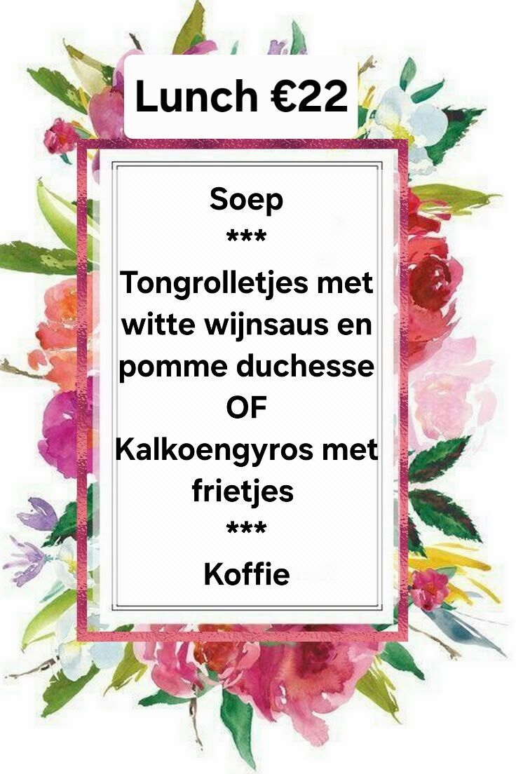 Lunch week 18 februari