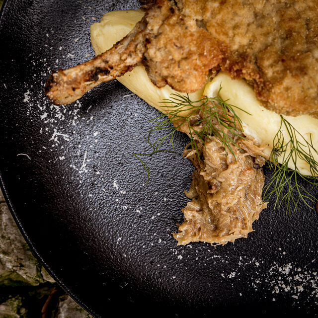 Schab z kością Da Vinci