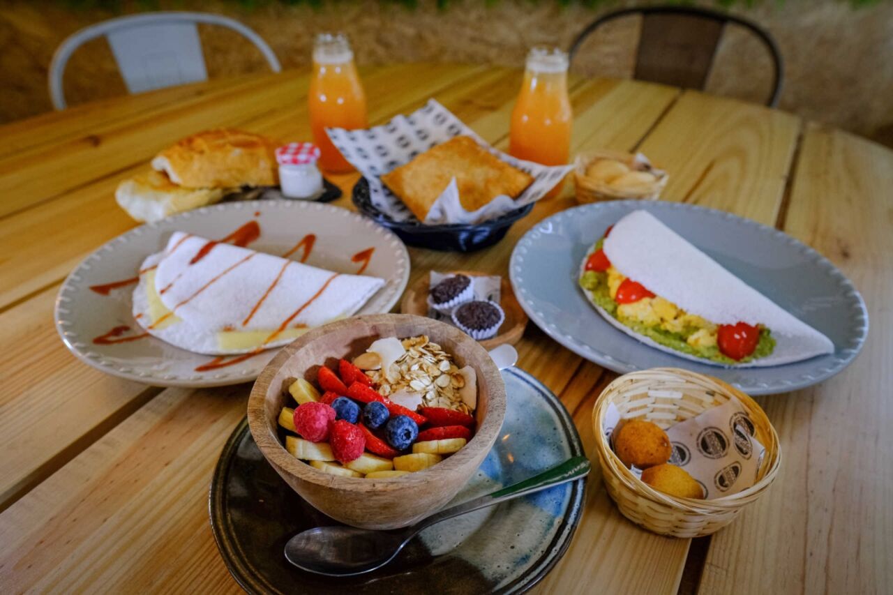 A Lanchonete na seleção de Brunchs da Evasões