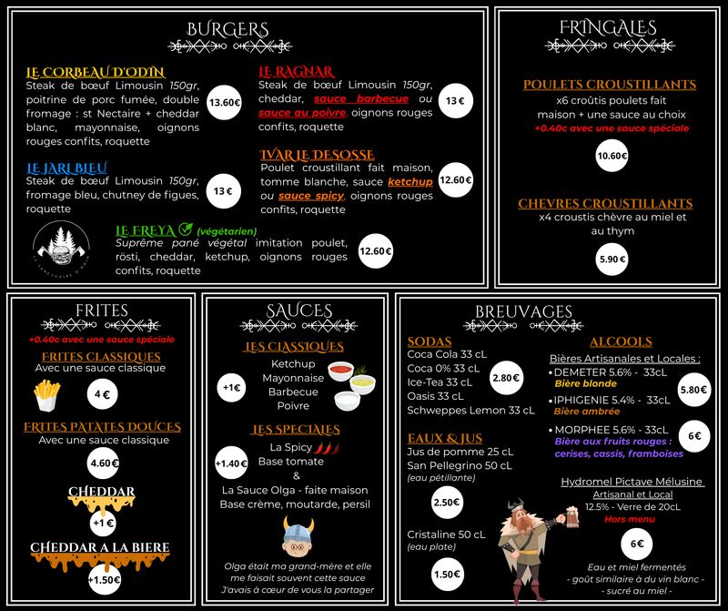 ✨ Notre Carte ! 1/2