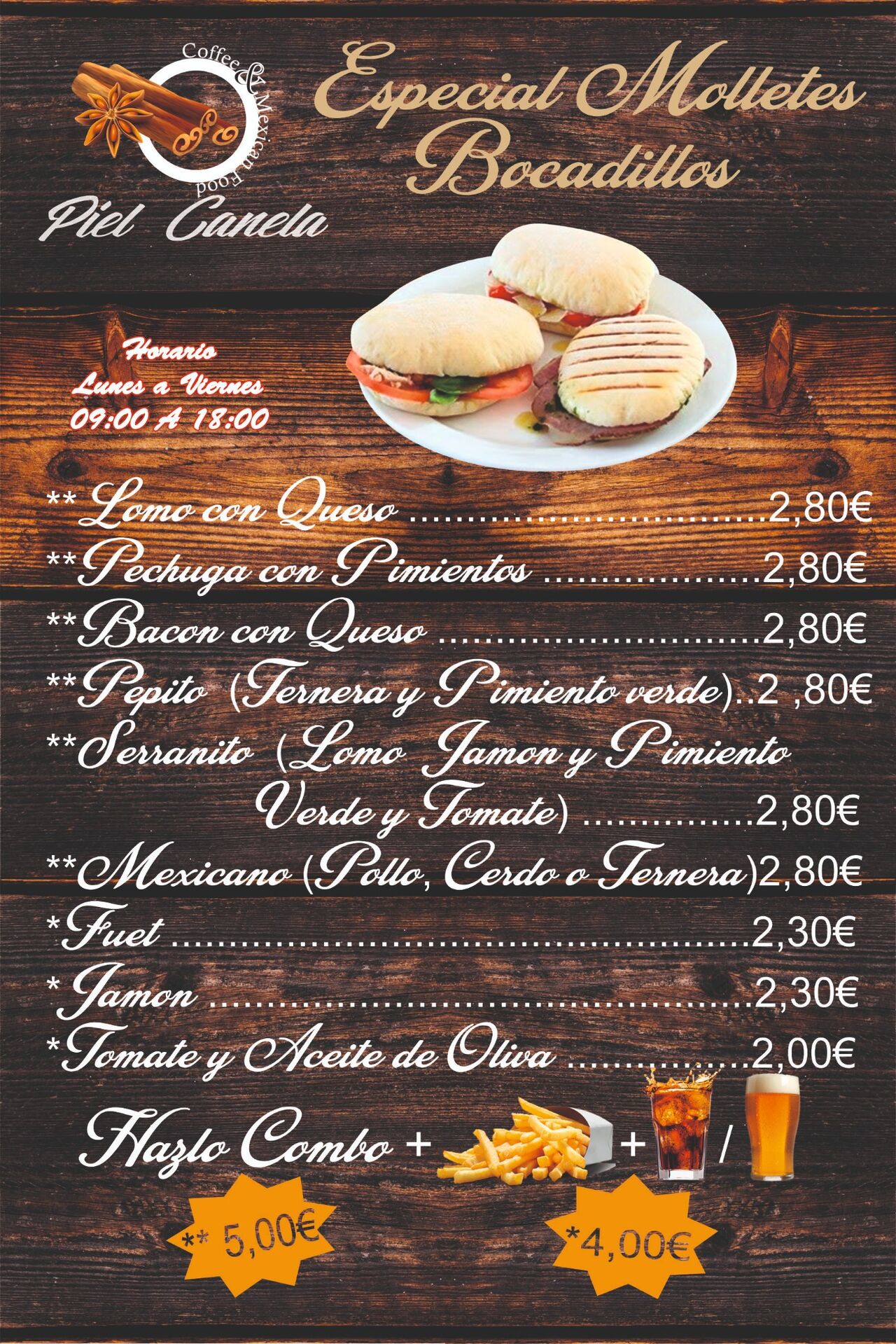 Molletes ala mexicana o española