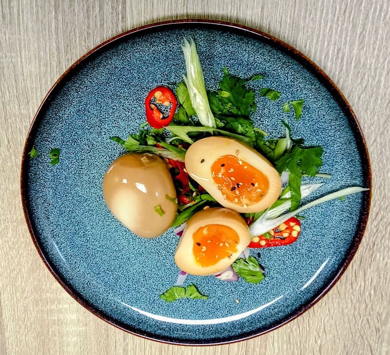 Oeuf mariné à la japonaise