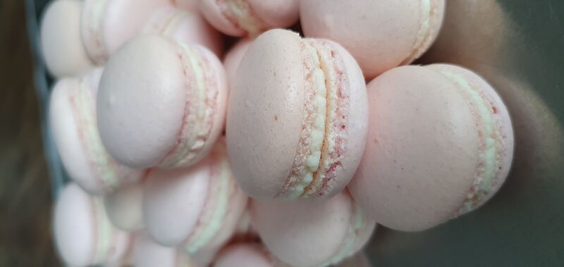 Macarons à la Rose