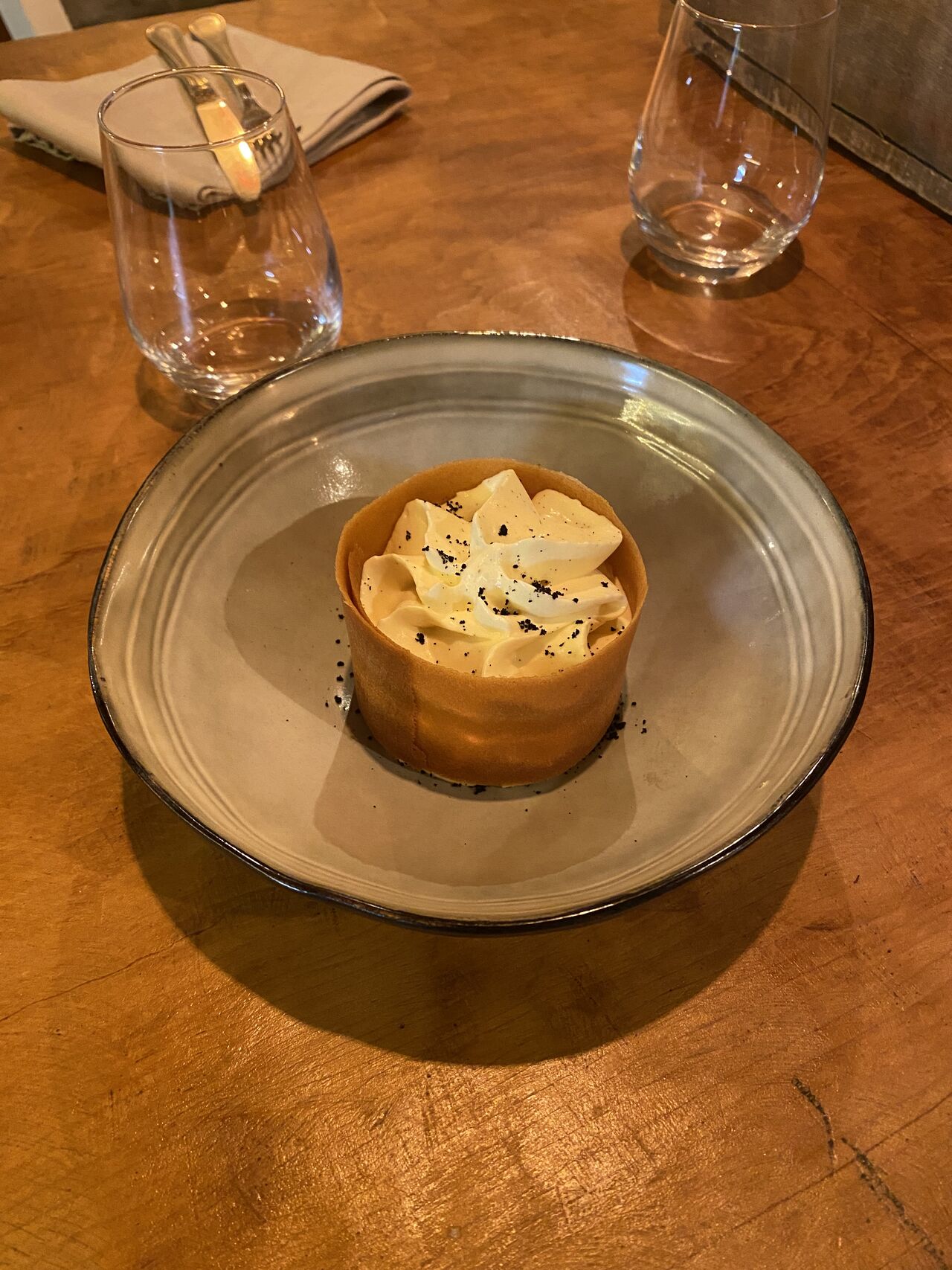 Croustillant & Crémeux la crème anglaise