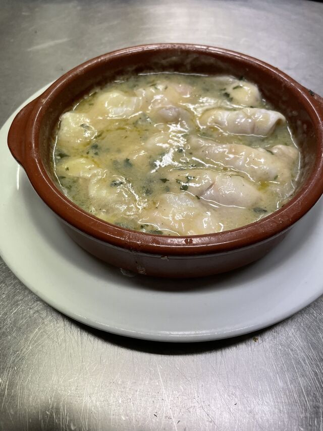 Kokotxas de bacallà