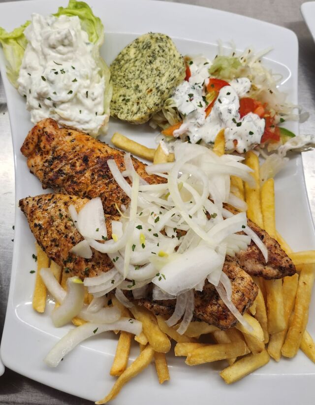 Putensteaks vom Grill