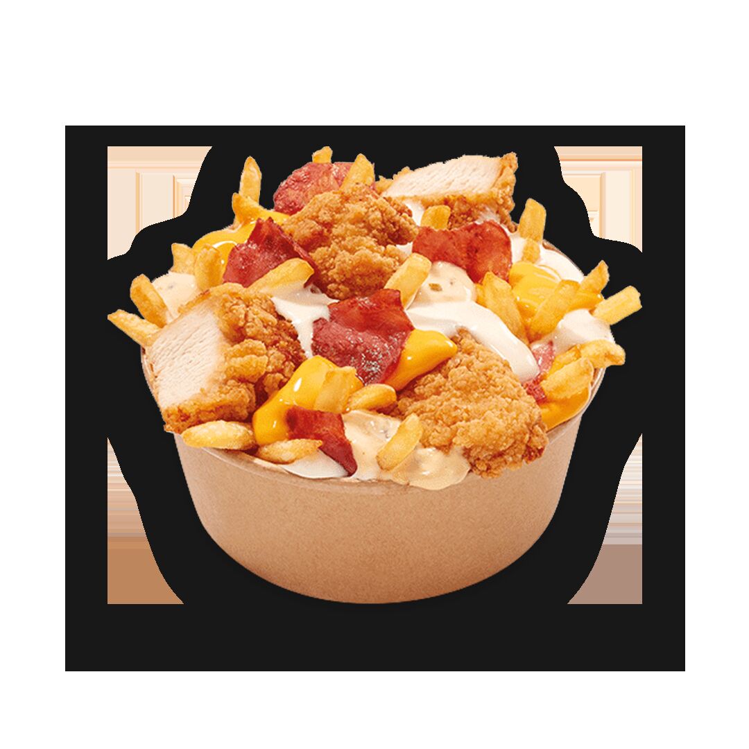 Nos Bowls avec sa sauce cheddar maison