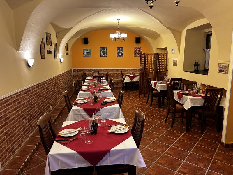 Inside of the restaurant