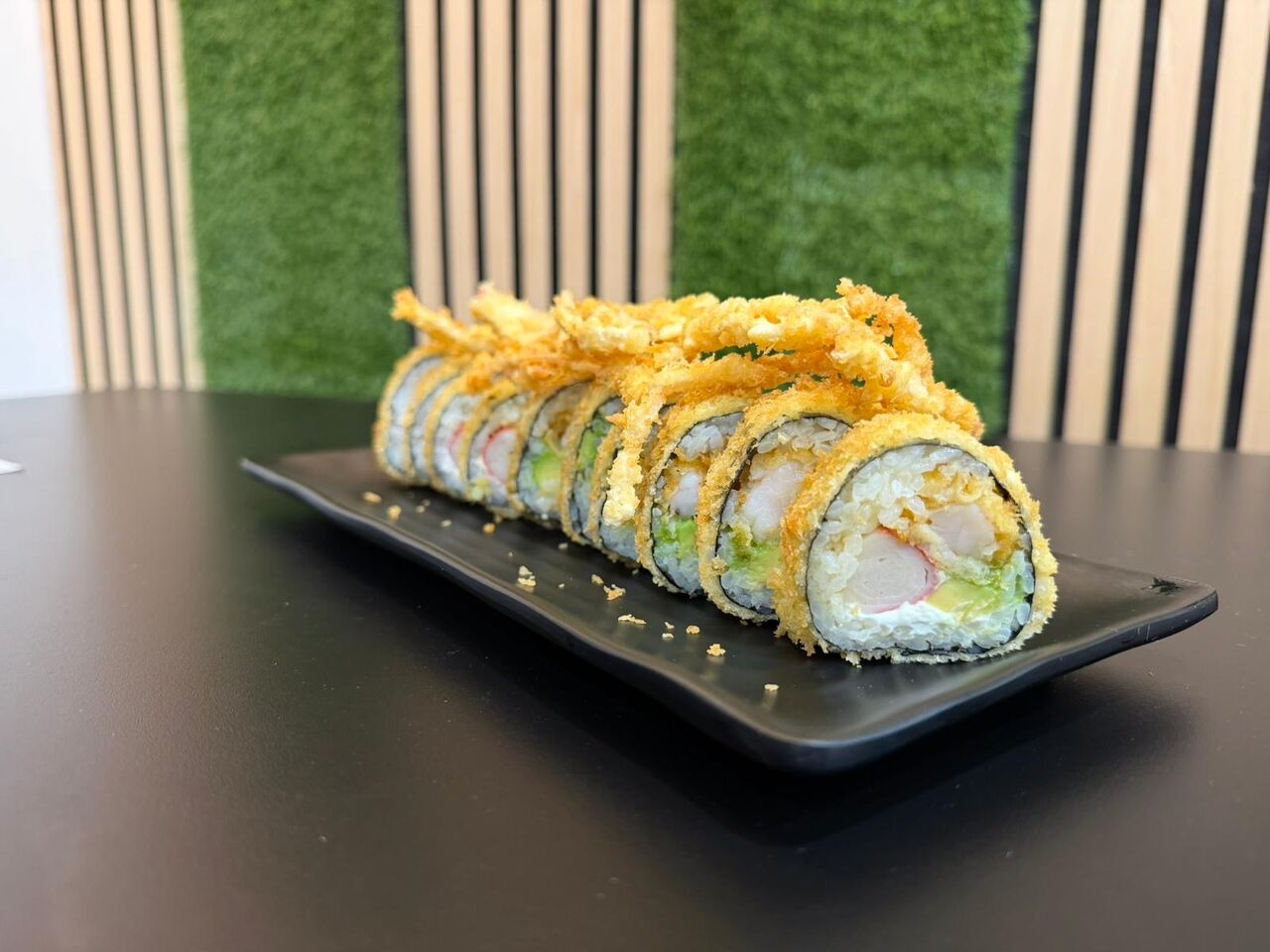 Sushi roll tempura