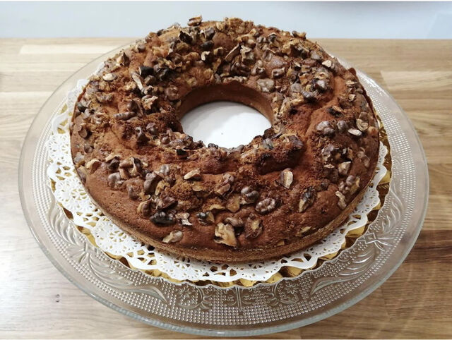 Queque de Harina de Espelta y Gofio de Quinoa.... Nutritivo, diferente, sano... ??