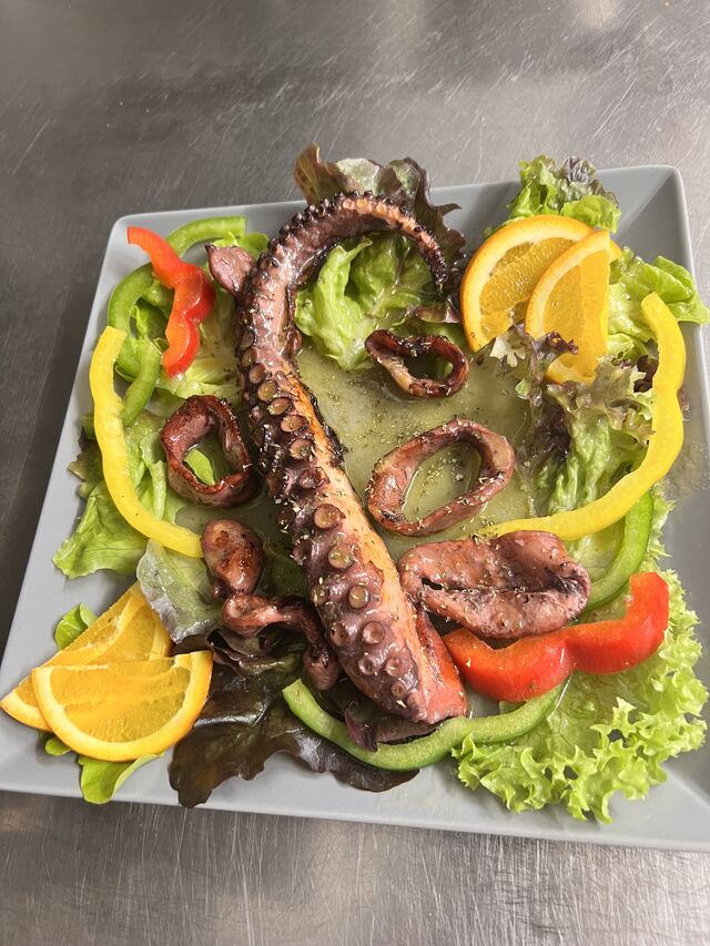 Gegrillter Octapus 