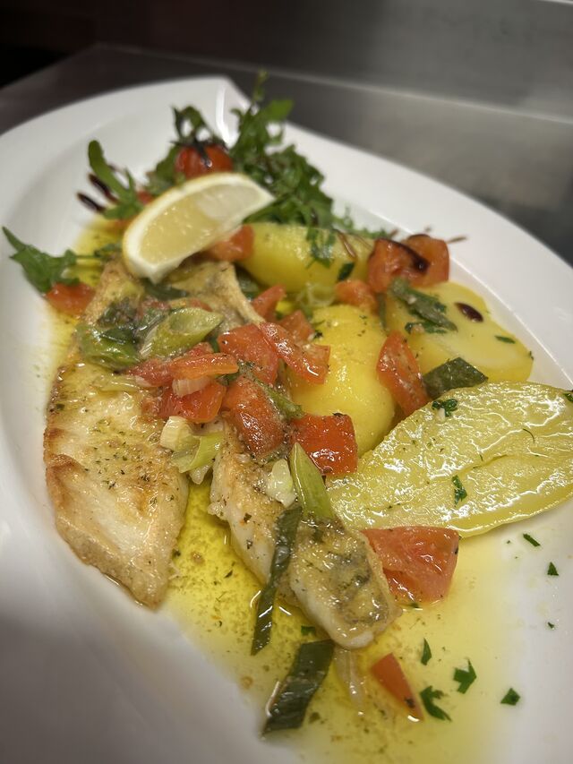 Zander mit Kartoffeln