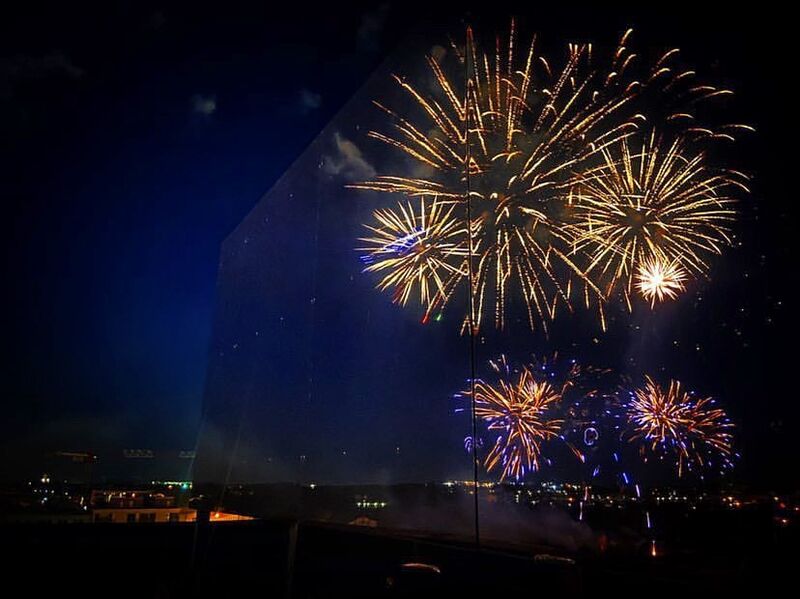 Une vue extraordinaire pour le 14 juillet