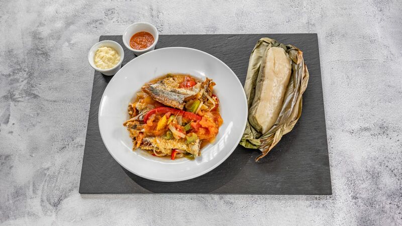 POISSON SALE SAUTER ACCOMPAGNEMENT MANIOC 